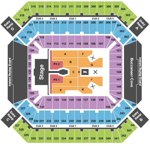 Wallen Tampa Tickets One Night At A Time Tour 2025